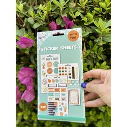Scrapbook sticker kitabı