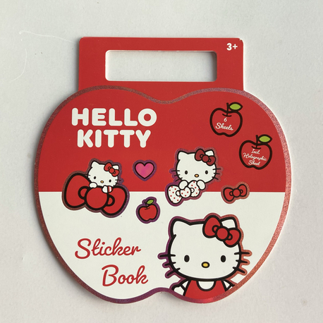 Hello kitty temalı sticker kitabı 