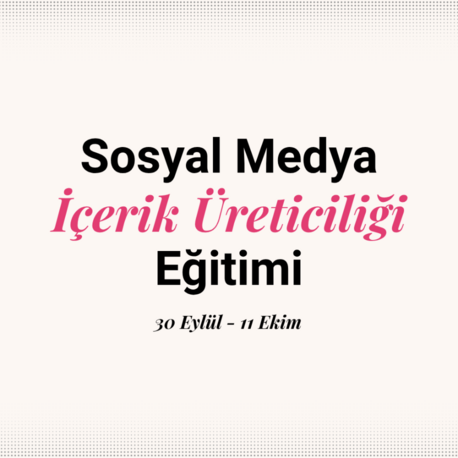 Sosyal Medya Atölyesi