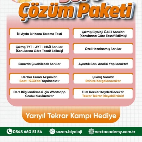 SORU ÇÖZÜM PAKETİ