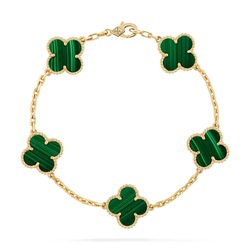 Van Cleef Arpels Bileklik Gold-Green