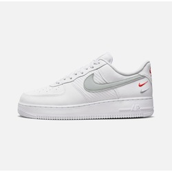 Nike Air Force 1 Low Swoosh - White/Grey/Red