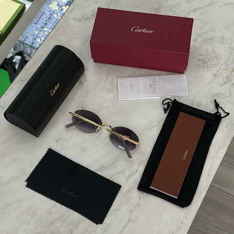 Cartier Luxury Sun Glasses (Premium/Full Box)
