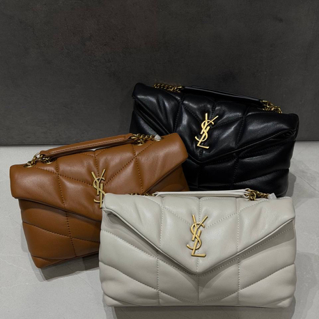 Saint Laurent Puffer Luxury BAG (Premium) 29x17x11cm