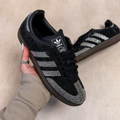 Samba OG Rhinestone Crystal Black Silver