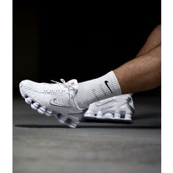 Shox TL White Metallic Silver