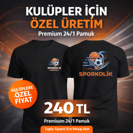 SPORKOLİK T-SHIRT (12 ADET)