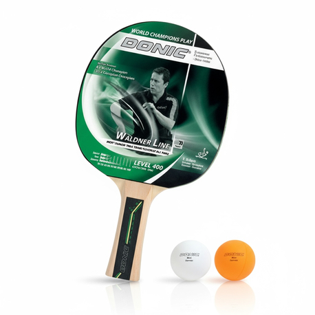  Donic Waldner Line 400 Masa Tenisi Raket Seti (2 Donic Top Hediyeli)