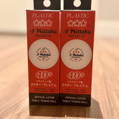 Nittaku Premium Maç Topu 2’li Kutu