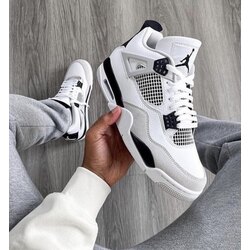 Nike Air Jordan Retro 4 Mılıtary Black 