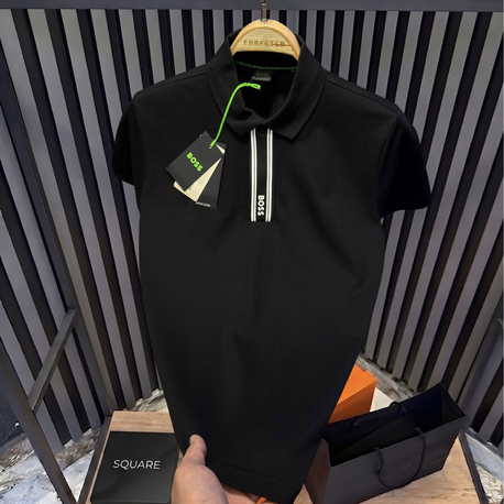 •BOSS PREMIUM POLO YAKA T-SHIRT