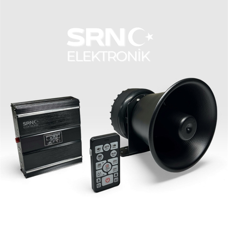 Wireless Siren Sistemi - Set 1 - KDV DAHİL
