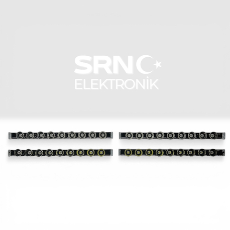 Panjur İçi Çakar [9 LED] Dörtlü