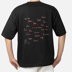 Türkçe Rap T-Shirt / Oversize / Kırmızı