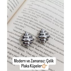 çelik küpe