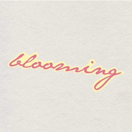 blooming sticker