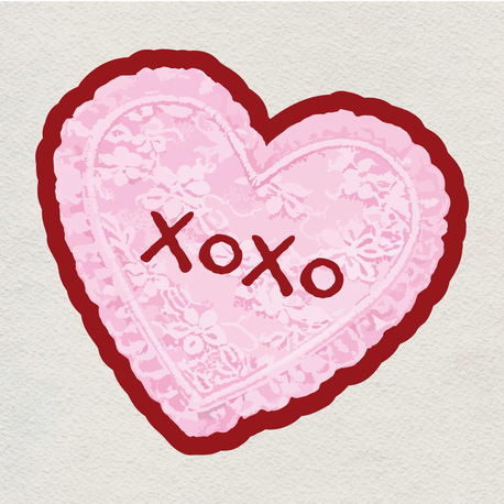 XOXO sticker