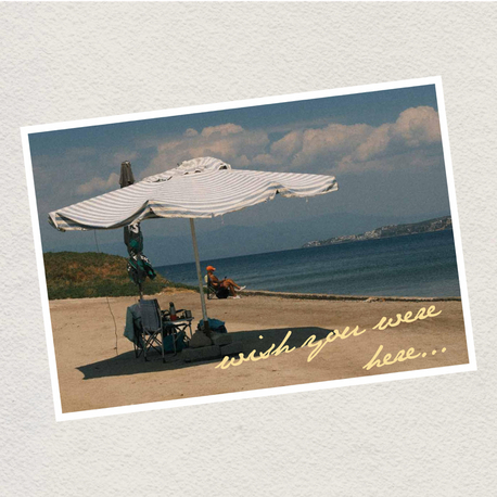 wish you were here postcard