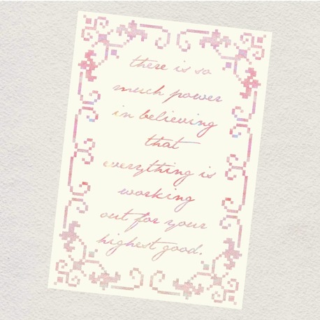 highest good postcard