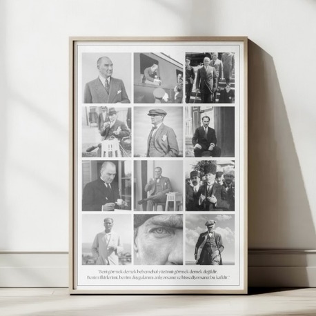 Gazi Mustafa Kemal Atatürk kolaj | Kronolojik Tablo