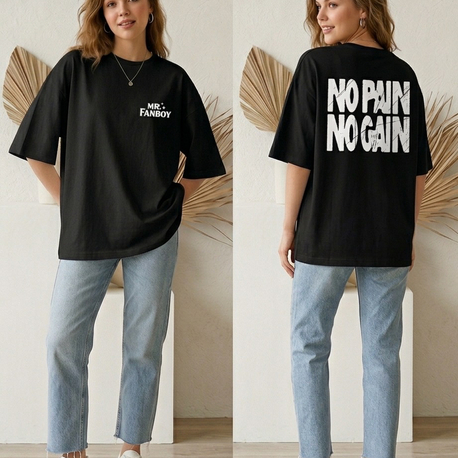 Mr. Fanboy Unisex Oversize Tişört