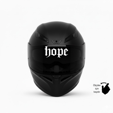HOPE "umut" Vizör Sticker