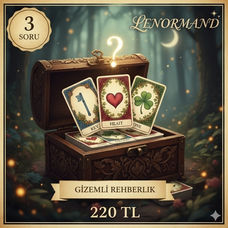 3 SORULUK LENORMAND