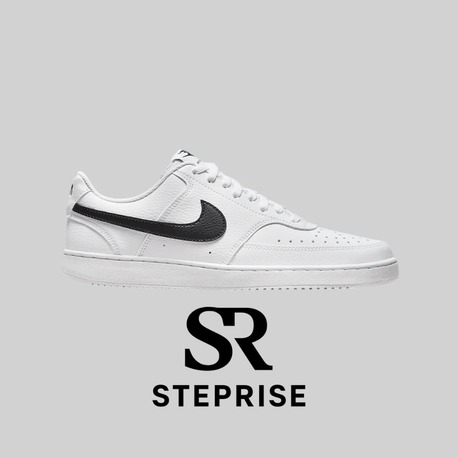 Nike Court Vision Low Next Nature White Black