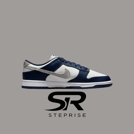 Nike Dunk Low Summit White Midnight Navy