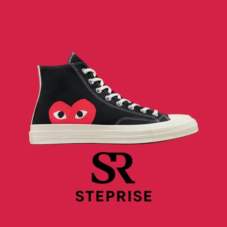 Converse Commes De Garcons High Black