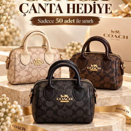 COACH. Crossbody Rowan HEDİYE