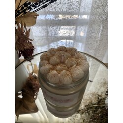 Cream Candle 