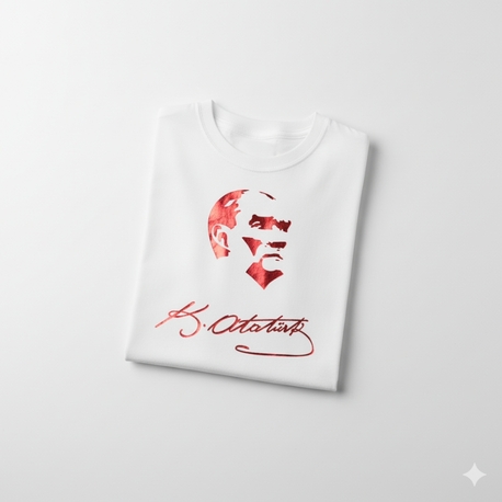 Atatürk Baskılı Çocuk Tişört 
