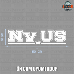 Nvus Sticker ( Ön Cam Uyumludur )