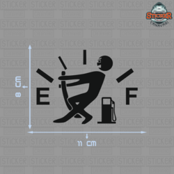 Benzin Sticker