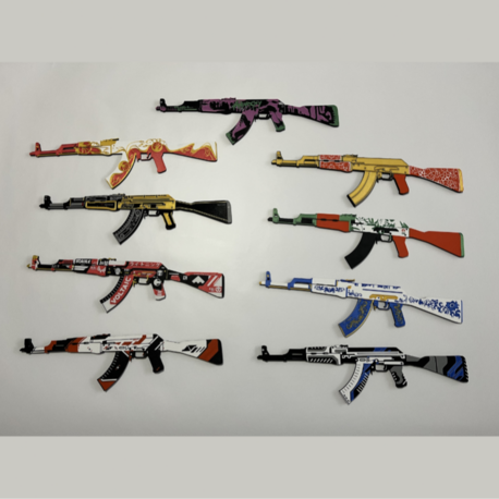 [30CM] AK-47 Skin Duvar Dekorları