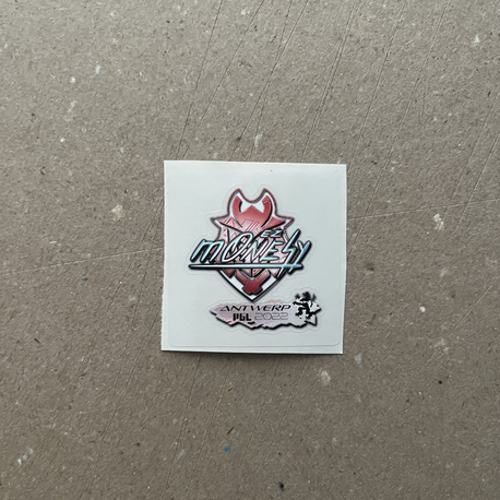 Monesy Antwerp Şeffaf Sticker