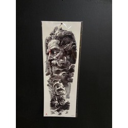 Kol Kaplama Poseidon Tattoo (45cm)