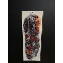 Kol Kaplama Renkli Tattoo (45cm)