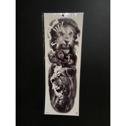 Kol Kaplama Lion Tattoo (45cm)