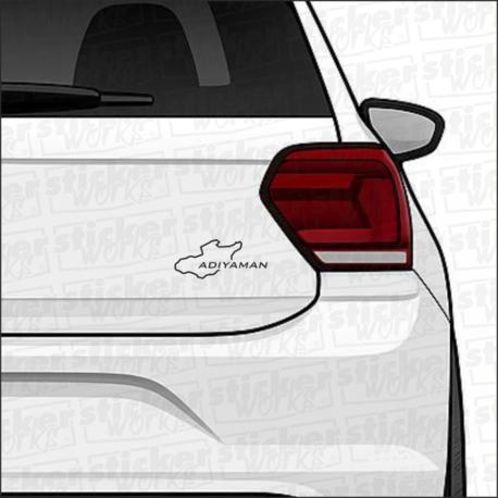 Adıyaman il Harita Sticker – Şehir Aşkını Yansıt!