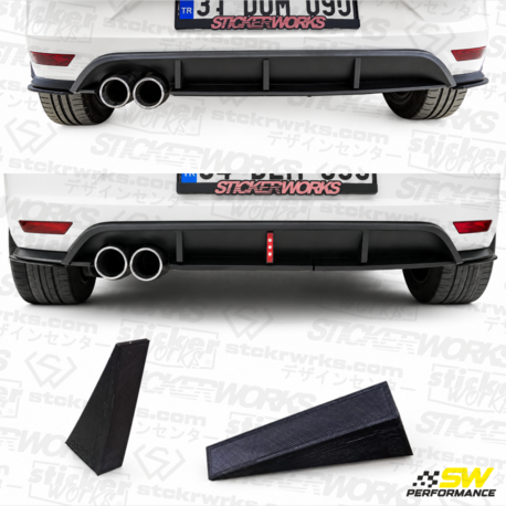 Vw Polo 6c Gti Arka Tampon Led Aydınlatma