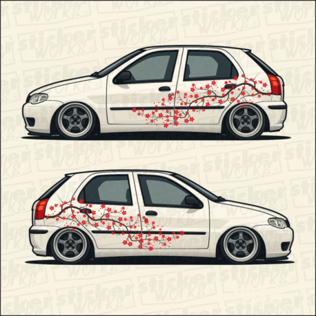 Sakura Sticker Uygulaması  | Aracınıza Bahar Gibi Dokunuş!