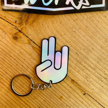 Jdm El Hologram Anahtarlık