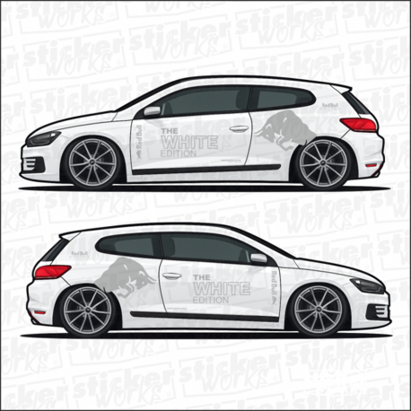 Red Bull The Edition Sticker  – Yan Gövde Sticker Seti 