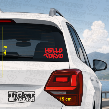Hello Tokyo Sticker