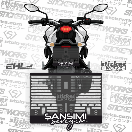 Şansımı Seveyim Motor Plakalık