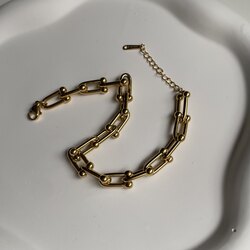 gold tiff bileklik | çelik