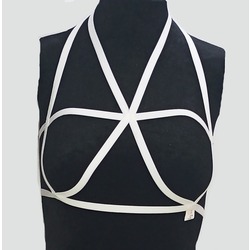ASM1277 Kadın Ekru Karamis Bralet Tek Sütyen