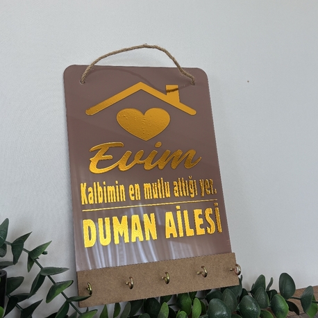 Latte Renk Anahtarlık 